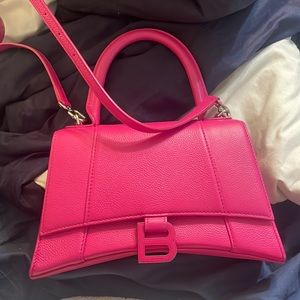 Hot Pink Balenciaga Top Handle